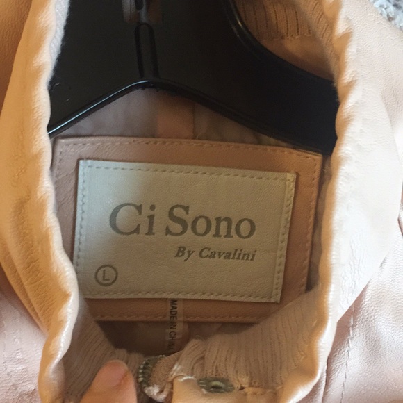 LAST CHANCE! CiSONObyCAVALINI Faux Leather jacket - Picture 7 of 7